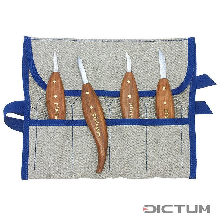 Jeu De Couteaux à Sculpter Pfeil, 4 Pièces