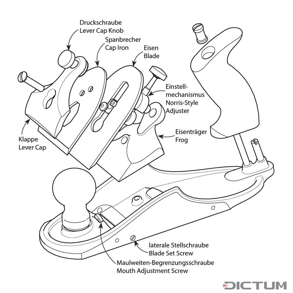Rabots D'établi Veritas N° 4½ (Custom), PM-V11 – Image 2