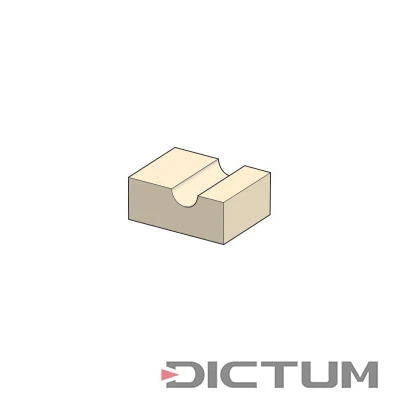 Fer à Profiler Pour Rabot Combiné Veritas, Elliptique, ¼ Pouce, PM-V11 – Image 3