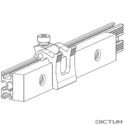 Butée De Longueur Pour Rainure En T Veritas Flip-Stop, 38 Mm -Outils du Menuisier 703309 01 A WE 8 Veritas T Nut L ngenanschlag Flip Stop WZ jpg