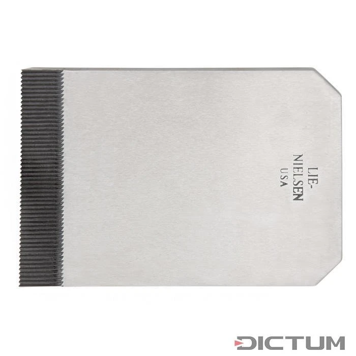 Fer Dentelé Pour Rabot Grattoir Lie-Nielsen N° 112, épaisseur De Fer 1 Mm