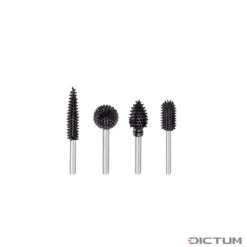 Jeu De Fraises à Râper Kutzall, Extreme, Extra Gros Grain, Ø Tige 3,2 Mm -Outils du Menuisier 704282 01 P WE 8 Kutzall Raspelfr ser Set Extreme extragrob Schaft 3 2 mm WZ jpg