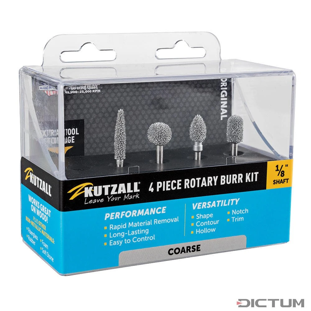 Jeu De Fraises à Râper Kutzall, Original, Gros Grain, Ø Tige 3,2 Mm