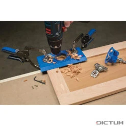 Gabarit De Charnière Cachée Kreg -Outils du Menuisier 704307 04 A WE 8 Kreg Topfband Bohrschablone WZ jpg