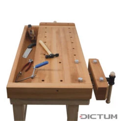 Banc De Menuisier » Junior « DICTUM, Hauteur 670 Mm 15 Banc De Menuisier » Junior « DICTUM, Hauteur 670 Mm -Outils du Menuisier 706077 05 P WE 8 DICTUM Hobelbank Junior WZ jpg