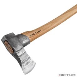 Hache à Fendre DICTUM Avec étui En Cuir -Outils du Menuisier 708472 03 P WE 8 DICTUM Spaltaxt WZ jpg