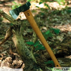 Hache Bushman DICTUM Avec étui En Cuir -Outils du Menuisier 708476 01 A WE 8 DICTUM Bushman Axt WZ jpg