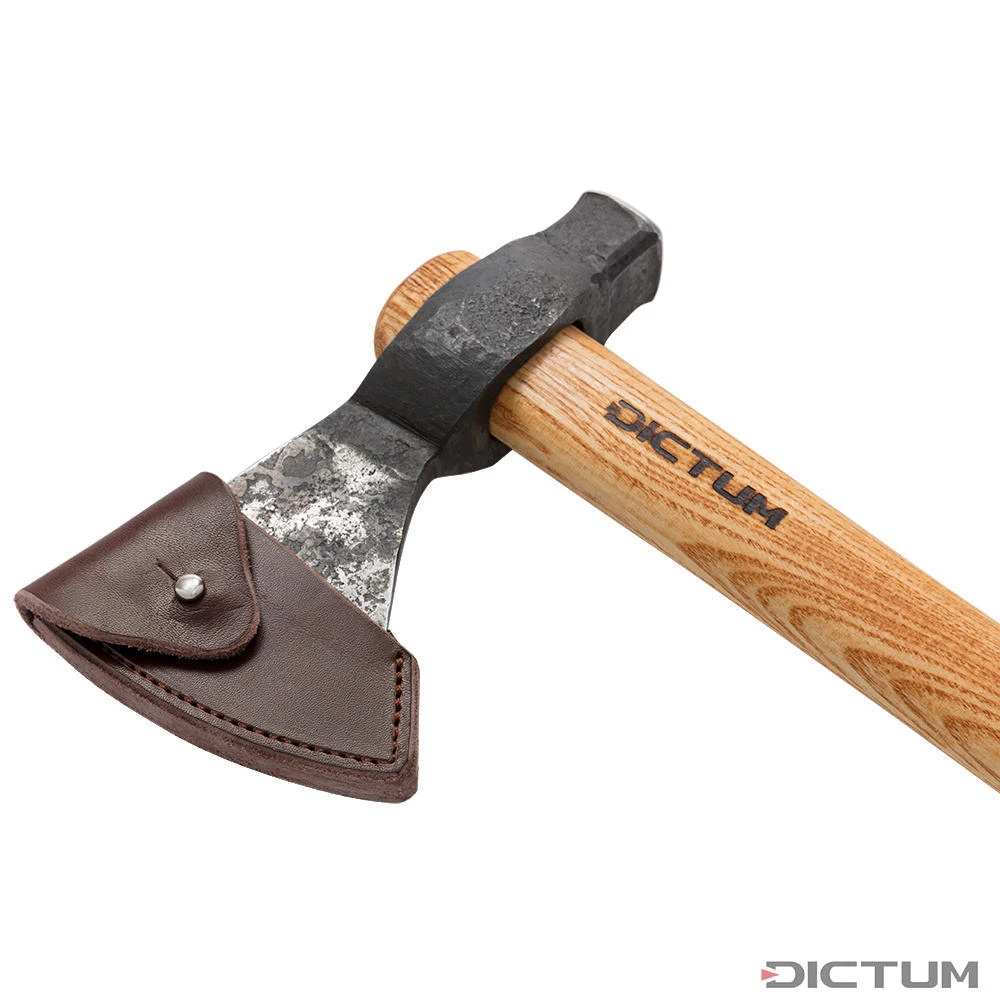 Hache De Plein Air DICTUM Avec Tête De Frappe, Avec étui En Cuir Standard – Image 7