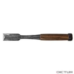 Ciseau à Bois Pour Ass. à Queue D'aronde Tasai Shinogi Nomi, Larg. De Lame 18 Mm