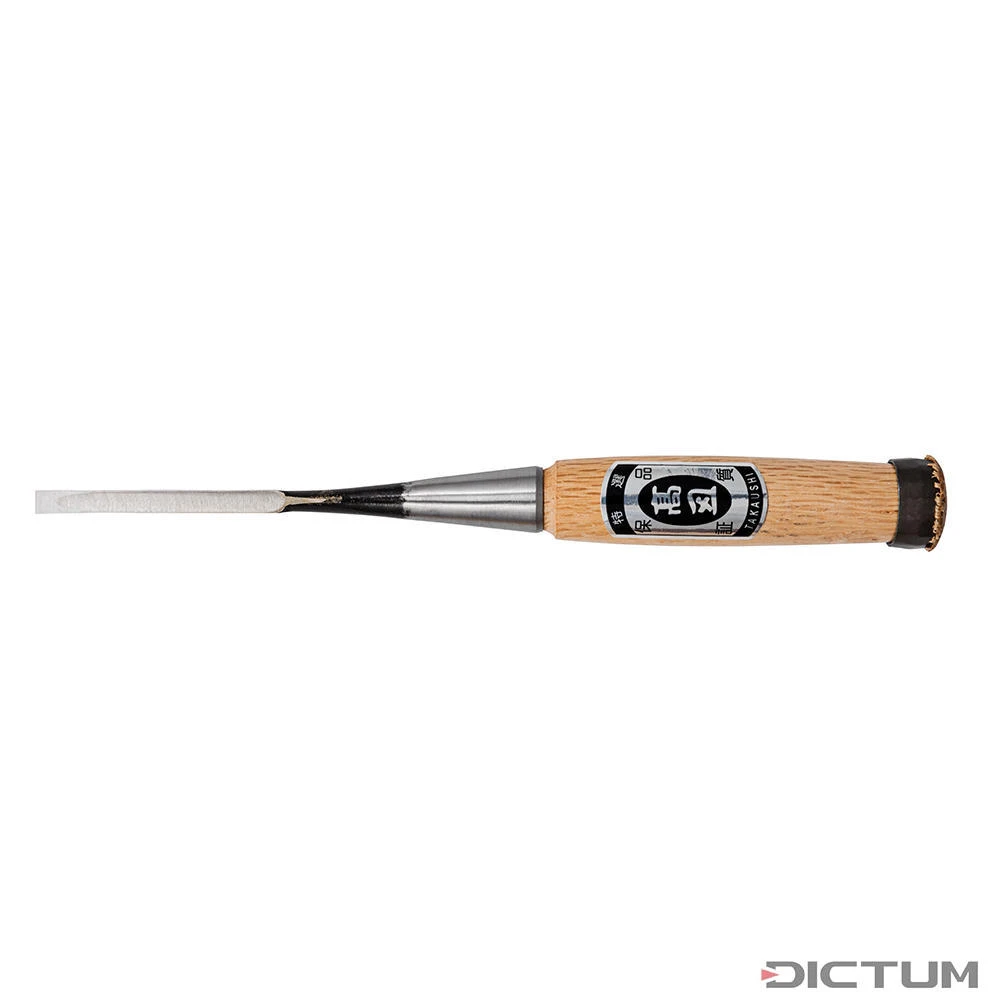Ciseau à Bois Pour Ass. à Queue D'aronde Shibano Umeki Nomi, Larg. De Lame 6 Mm – Image 2
