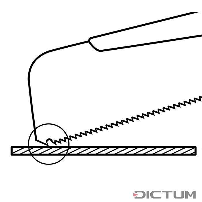 Dozuki Z-Saw Mini 150, Coupe Transversale, Traditional Grip – Image 2
