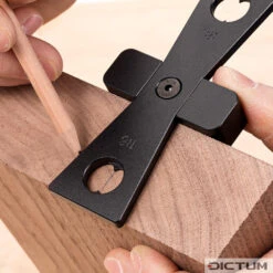 Jeu De Gabarits D’angle -Outils du Menuisier 714605 01 A WE 8 Zinkenschablonen Set WZ jpg