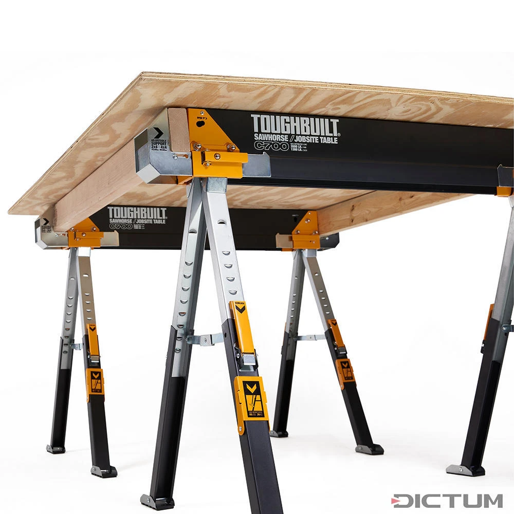 Tréteaux Pliables ToughBuilt C700, 2 Pièces – Image 6