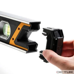 Niveau à Bulle Magnétique ToughBuilt, Avec éclairage Des Bulles, 23 Cm -Outils du Menuisier 714732 05 A WE 8 ToughBuilt Magnetwasserwaage mit Libellen Beleuchtung 23 cm WZ jpg