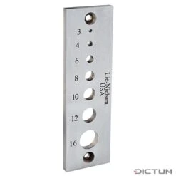 Plaque à Tourillons Lie-Nielsen, Métrique