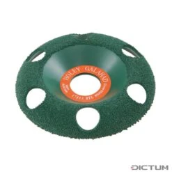 Disque-râpe King Arthur's Tools Holey Galahad Carbure, Rond, Fin