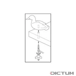 Vis De Sculpture Veritas -Outils du Menuisier 716375 01 G WE 8 Veritas Figurenschraube WZ jpg