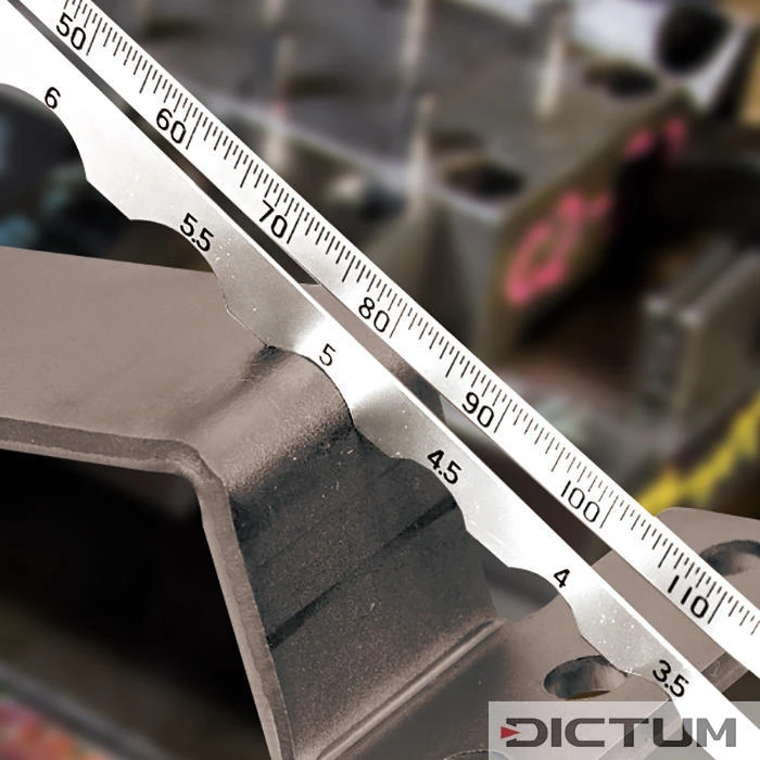 Calibre De Contrôle De Diamètre Et De Rayon Shinwa, Rayons De 0,5 à 7 Mm – Image 3