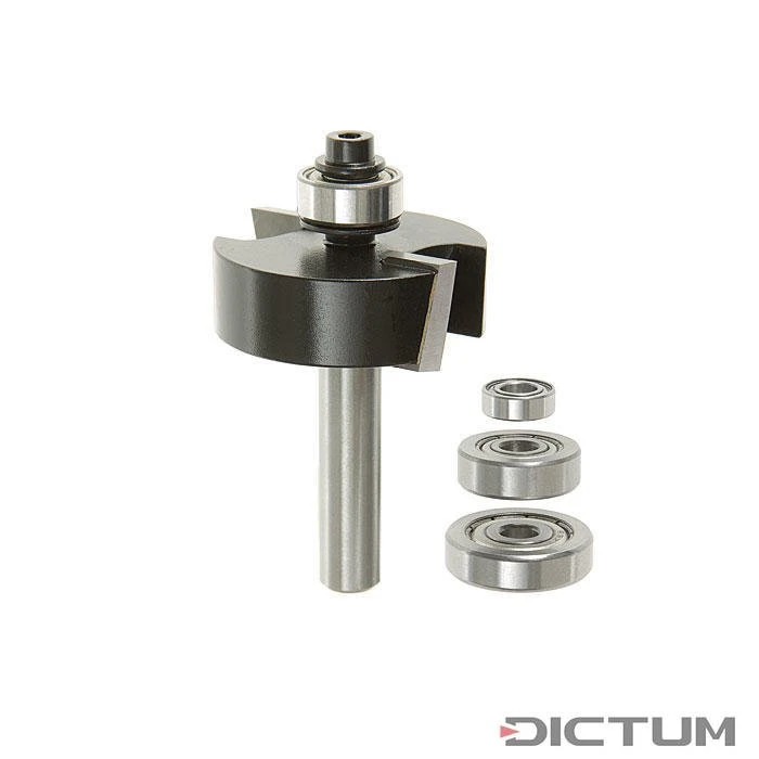 Set De Fraises HW à Rainure, Avec 4 Roulements à Billes, Queue Ø 34,9 Mm