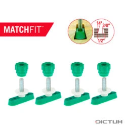 Jeu Pour Assemblages En Queue D'aronde MATCHFIT -Outils du Menuisier 718007 01 G WE 8 MATCHFIT Schwalbenschwanz Set WZ jpg c1