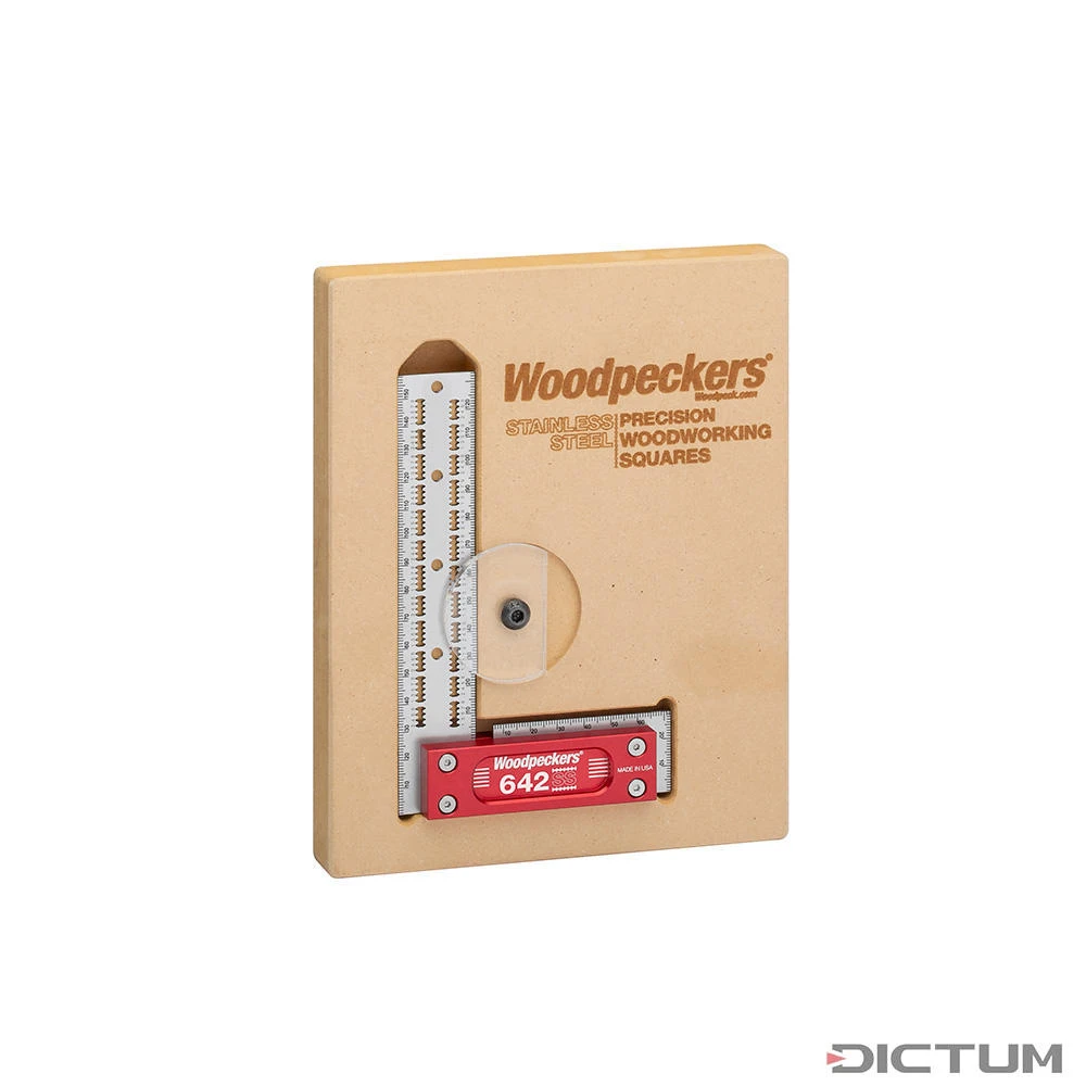 Équerre De Précision 90° Woodpeckers En Acier Inoxydable, Modèle 642 – Image 2