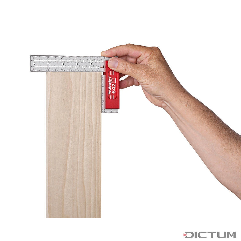 Équerre De Précision 90° Woodpeckers En Acier Inoxydable, Modèle 642 – Image 3