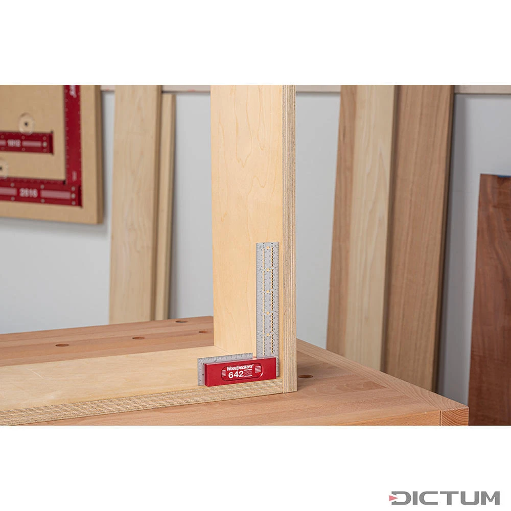 Équerre De Précision 90° Woodpeckers En Acier Inoxydable, Modèle 642 – Image 4