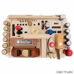 Porte-outils DICTUM » Aménagement Int., Menuiserie « II, Garni, 43 Pièces -Outils du Menuisier 718846 07 P WE 8 DICTUM Werkzeugtr ger Schreinerei Innenausbau II best ckt 43 teilig WZ jpg