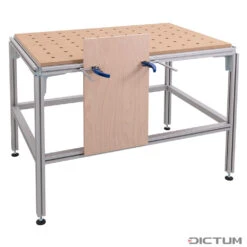 Table Multifonctions DICTUM PRO, Plateau Fermé, MDF, Marron 10 Table Multifonctions DICTUM PRO, Plateau Fermé, MDF, Marron -Outils du Menuisier 728758 03 A WE 8 DICTUM Multifunktionstisch PRO Platte geschlossen WZ jpg c3