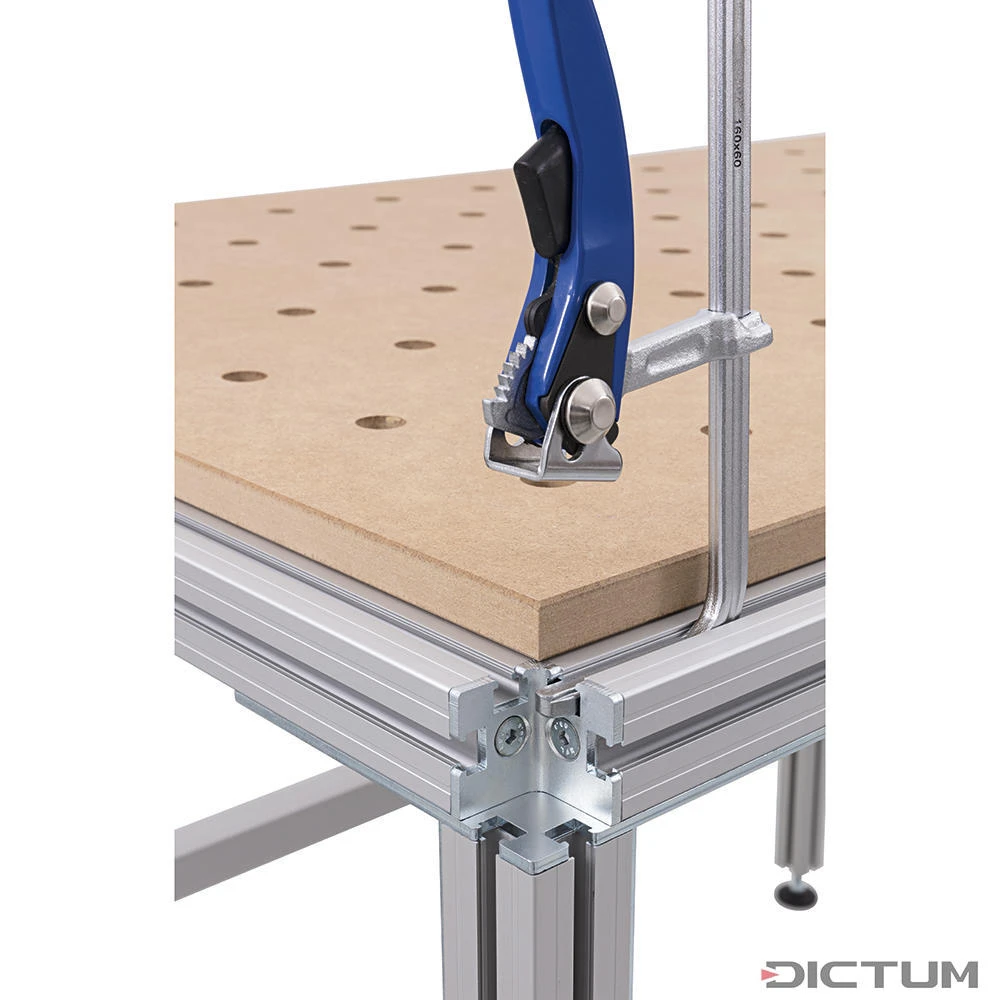 Table Multifonctions DICTUM PRO, Gabarit De Perçage X61, MDF, Marron 2 Table Multifonctions DICTUM PRO, Gabarit De Perçage X61, MDF, Marron – Image 2