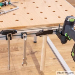 Porte-tournevis Sans Fil Incl. Matériel De Fixation -Outils du Menuisier 729844 01 A WE 8 Akkuschrauberhalter inkl Montagematerial WZ jpg