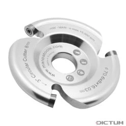 Disque De Fraisage MANPA 3" à Pastilles Rondes, Ø 8 Mm