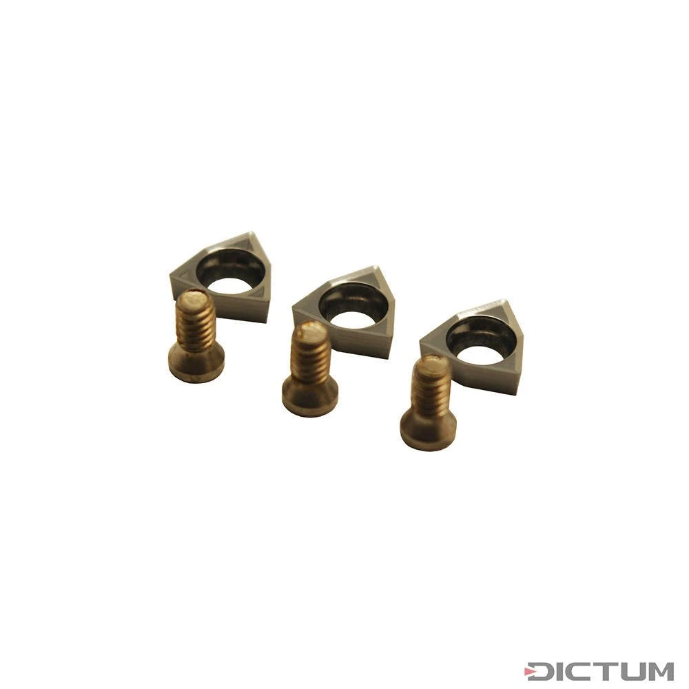 Pastilles De Rechange En Carbure MANPA, Triangulaires, 5 Mm, 3 Pièces