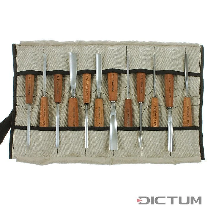 Jeu De Ciseaux De Sculpture Pfeil, Platane, 12 Pièces